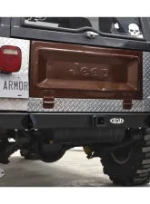 LOD Bare Steel Expedition Rear Bumper Only Jeep Cj-7 1976-1986                                     - JRB7620 - Image 3