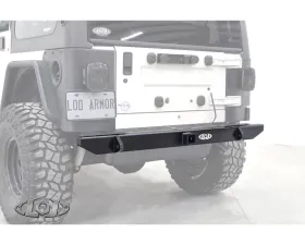 LOD Bare Steel Expedition Rear Bumper Only Jeep Wrangler 1987-2006