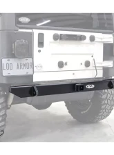 LOD Bare Steel Expedition Rear Bumper Only Jeep Wrangler 1987-2006                                     - JRB9620 - Image 3