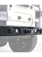 LOD Bare Steel Destroyer Rear Bumper Only Jeep Wrangler 1987-2006                                     - JRB9640 - Image 10