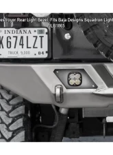 LOD Bare Steel Destroyer Rear Bumper Only Jeep Wrangler 1987-2006                                     - JRB9640 - Image 8