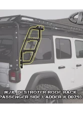 LOD Destroyer 4 Door Base Roof Rack Jeep JK Wrangler 2007-2017                                     - JRR0714 - Image 15
