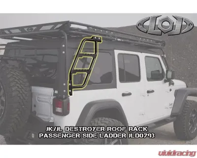 LOD Destroyer 4 Door Base Roof Rack Jeep JK Wrangler 2007-2017 - JRR0714