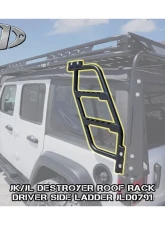 LOD Destroyer 4 Door Base Roof Rack Jeep JK Wrangler 2007-2017                                     - JRR0714 - Image 17