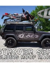 LOD Destroyer 4 Door Base Roof Rack Jeep JK Wrangler 2007-2017                                     - JRR0714 - Image 8
