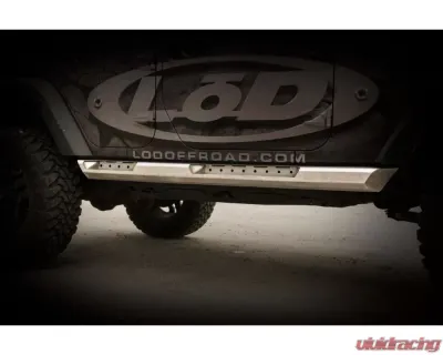 LOD Destroyer 4 Door Rocksliders Jeep JK Wrangler 2007-2017 - JRS0704