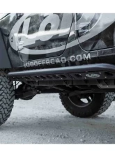 LOD Signature Series Frame Mounted 4 Door Rocksliders Jeep JK Wrangler 2007-2017                                     - JRS0740 - Image 2