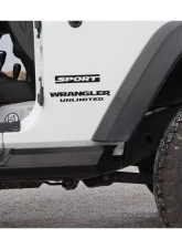 LOD Armor Lite 4 Door Rocksliders Jeep JK Wrangler 2007-2017                                     - JRS0761 - Image 12