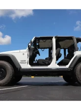 LOD Armor Lite 4 Door Rocksliders Jeep JK Wrangler 2007-2017                                     - JRS0761 - Image 2