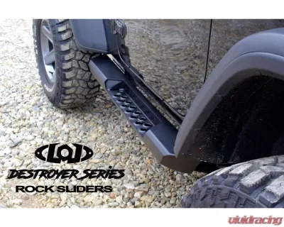 LOD Destroyer 2 Door Rocksliders Jeep JL Wrangler 2018-2022 - JRS1802