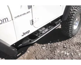 LOD Bare Steel Signature Series Rock Sliders Jeep Tj Wrangler 1996-2006