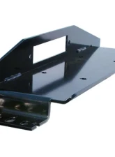 LOD Black Texture Bolt-On Winch Plate (Tube Bumper Only) Jeep Wrangler 1987-2006                                     - JWP9654 - Image 2