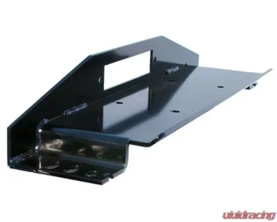 LOD Black Texture Bolt-On Winch Plate (Tube Bumper Only) Jeep Wrangler 1987-2006 - JWP9654