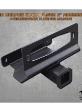 LOD 2" Destroyer Bolt-On Winch Plate Accessory Hitch (Requires Winch Plate For Mounting)                                     - MFH2023 - Image 5