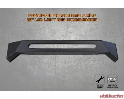 LOD 20" Destroyer Bolt-On Single Row Led Light Bar Crossmember - MLM2023