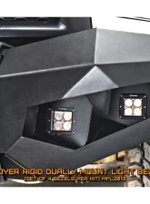 LOD Destroyer Truck Baja Squadron Flush Light Bezel Black Texture Chevrolet Silverado | GMC Sierra | Ram 2500 | 3500 010-2020                                     - MFL2063 - Image 4
