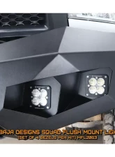 LOD Destroyer Truck Baja Squadron Flush Light Bezel Black Texture Chevrolet Silverado | GMC Sierra | Ram 2500 | 3500 010-2020                                     - MFL2063 - Image 6