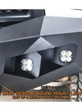 LOD Destroyer Truck Baja Squadron Flush Light Bezel Black Texture Chevrolet Silverado | GMC Sierra | Ram 2500 | 3500 010-2020                                     - MFL2063 - Image 7