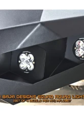 LOD Destroyer Truck Baja Squadron Flush Light Bezel Black Texture Chevrolet Silverado | GMC Sierra | Ram 2500 | 3500 010-2020                                     - MFL2063 - Image 8
