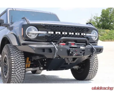 LoD Offroad Black Ops Front Bumper ACC Sensor Relocation Kit Mounting Bracket/Skid Plate Set Ford Bronco 2021-2023 - BAC2103