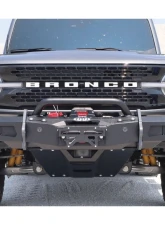 LoD Offroad Black Ops Front Bumper ACC Sensor Relocation Kit Mounting Bracket/Skid Plate Set Ford Bronco 2021-2023                                     - BAC2103 - Image 6