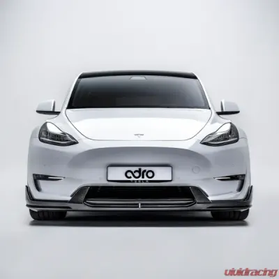 ADRO USA Carbon Fiber Front Lip V2 Tesla Model Y 2019-2024 - A15A20-1202