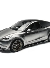 ADRO USA Carbon Fiber Side Skirts V2 Tesla Model Y 2019-2024                                     - A15A20-1402 - Image 4