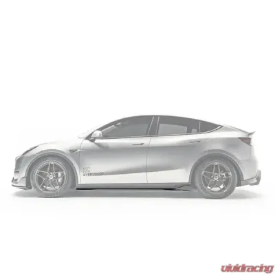 ADRO USA Carbon Fiber Side Skirts V2 Tesla Model Y 2019-2024 - A15A20-1402