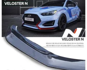 ADRO USA Carbon Fiber Front Lip V1 Hyundai Veloster N 2019+