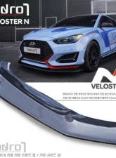 ADRO USA Carbon Fiber Front Lip V1 Hyundai Veloster N 2019+                                     - A10A20-1201 - Image 7
