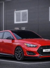 ADRO USA Carbon Fiber Front Lip V1 Hyundai Veloster N 2019+                                     - A10A20-1201 - Image 5