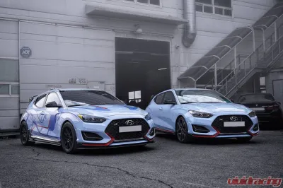 ADRO USA Carbon Fiber Front Lip V1 Hyundai Veloster N 2019+ - A10A20-1201