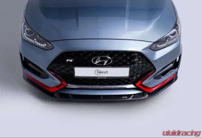 ADRO USA Carbon Fiber Front Lip V2 A Type Hyundai Veloster N 2019-2022 - A10A20-1202