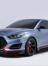 ADRO USA Carbon Fiber Front Lip V3 (Type B) Hyundai Veloster N 2019+                                     - A10A20-1203 - Image 2