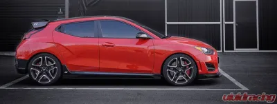ADRO USA Carbon Fiber Side Skirts V1 Hyundai Veloster N 2019-2022 - A10A20-1401