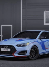 ADRO USA Carbon Fiber Side Skirts V1 Hyundai Veloster N 2019-2022                                     - A10A20-1401 - Image 5