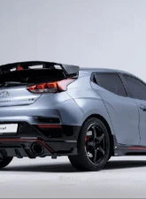 ADRO USA Carbon Fiber Side Skirt V2 Hyundai Veloster N 2011-2022                                     - A10A20-1402 - Image 2