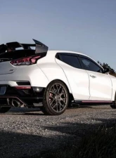 ADRO USA Carbon Fiber Spoiler V2 Hyundai Veloster N 2011-2022                                     - A10A20-1502 - Image 2