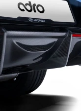 ADRO USA Carbon Fiber Rear Diffuser Hyundai Elantra N 2022-2023                                     - A10A40-1301 - Image 5