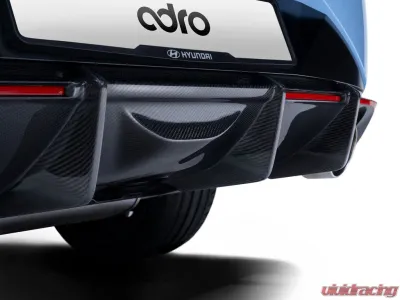 ADRO USA Carbon Fiber Rear Diffuser Hyundai Elantra N 2022-2023 - A10A40-1301