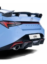 ADRO USA Carbon Fiber Rear Diffuser Hyundai Elantra N 2022-2023                                     - A10A40-1301 - Image 4