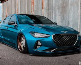 ADRO USA Carbon Fiber Front Lip V1 Genesis G70 2018-2020