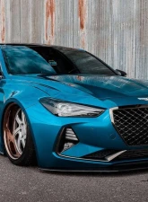 ADRO USA Carbon Fiber Front Lip V1 Genesis G70 2018-2020                                     - A11A10-1201 - Image 6