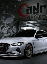 ADRO USA Carbon Fiber Front Lip V1 Genesis G70 2018-2020                                     - A11A10-1201 - Image 4