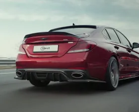 ADRO USA Carbon Fiber Rear Diffuser V2 Genesis G70 2018-2020