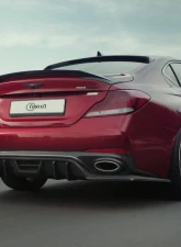 ADRO USA Carbon Fiber Rear Diffuser V2 Genesis G70 2018-2020                                     - A11A10-1302 - Image 5