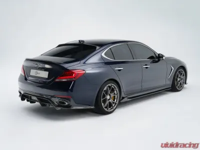 ADRO USA Carbon Fiber Rear Diffuser V3 Genesis G70 2019-2021 - A11A10-1303