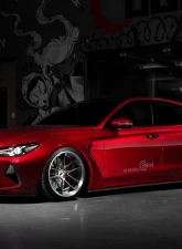 ADRO USA Carbon Fiber Side Skirt V2 Genesis G70 2018-2020                                     - A11A10-1402 - Image 8