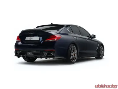 ADRO USA Carbon Fiber Side Skirt V3 Genesis G70 2019-2021 - A11A10-1403