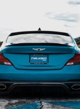 ADRO USA Carbon Fiber Trunk Spoiler V1 Genesis G70 2018-2020                                     - A11A10-1501 - Image 2